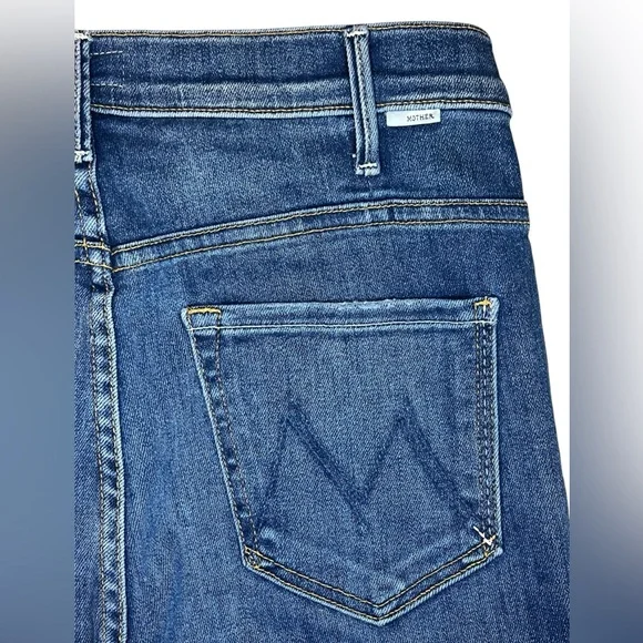 MOTHER The Hustler Ankle Fray Jeans in Big Sky Size 28 - Picture 10 of 15